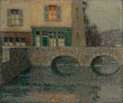 Le Pont, 1931 ve 1938 yılları arasında. by Henri Le Sidaner