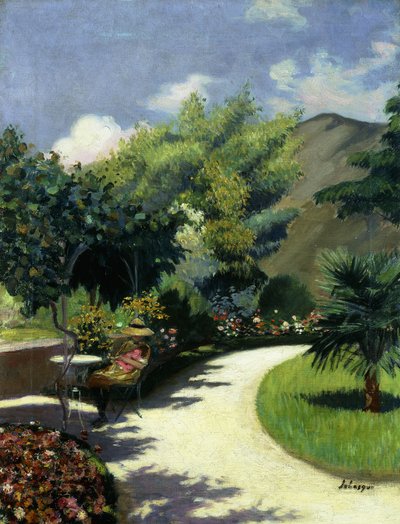 Bahçedeki Kız, Le Pradet; Bahçedeki Kız, Le Pradet, c.1925 by Henri Lebasque