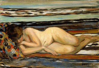 Çıplak Kadın Uyuyan; Nu Allonge, by Henri Lebasque
