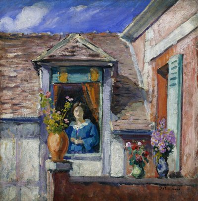 Penceredeki kadın; Femme a la Fenetre, by Henri Lebasque