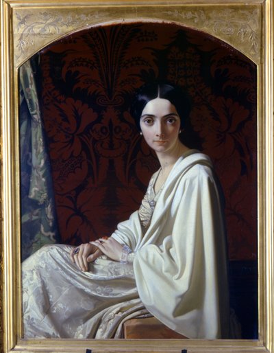 Markiz Cristina Trivulzio, Belgiojoso Prensesi by Henri Lehmann