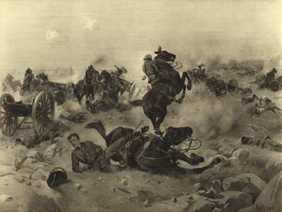 Battle of Colenso, 1899 (gravure) by Henri Louis Dupray