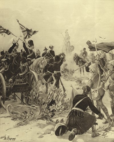 Kural Britannia (gravür) by Henri Louis Dupray