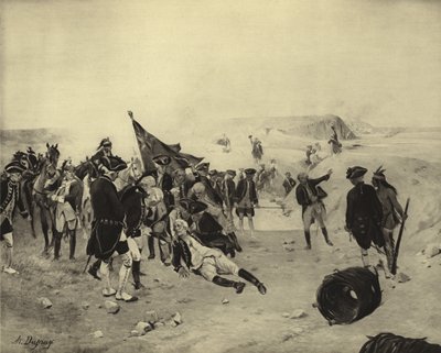 Quebec Kuşatması, 1759 (gravür) by Henri Louis Dupray