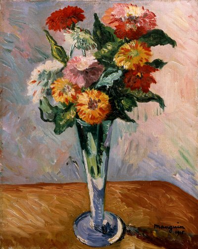 Çiçekler, 1915. by Henri Manguin