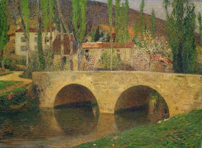Köprünün Yanında Hamlet by Henri Martin