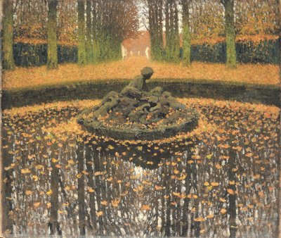 Kraliçe Çeşmesi, Versay, c.1920 by Henri Martin