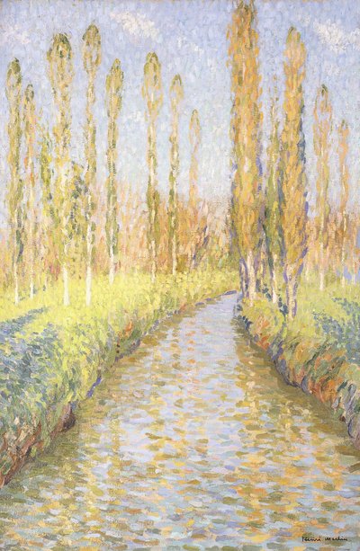 Sonbaharda Bastide du Vert; Sonbaharda La Bastide du Vert, by Henri Martin