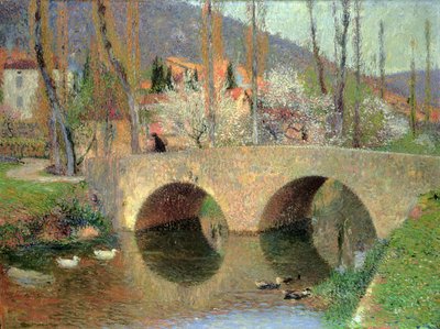 İlkbaharda Labastide du Vert