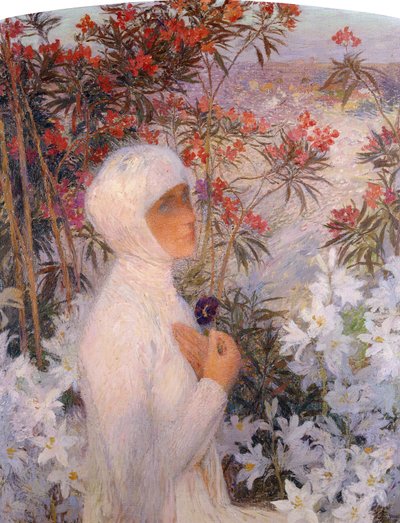 Şair; La Poetesse, c. 1890 by Henri Martin