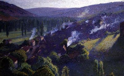 Vadi (tuval üzerine yağlı boya) by Henri Martin