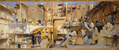 Çalışanlar; İş, 1914 by Henri Martin