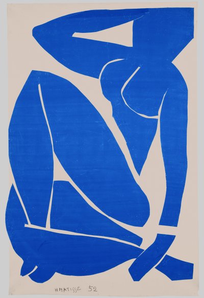 Mavi Çıplak III by Henri Matisse