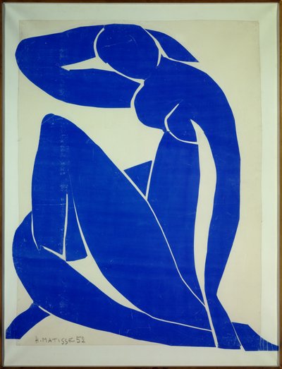 Mavi Çıplak II by Henri Matisse
