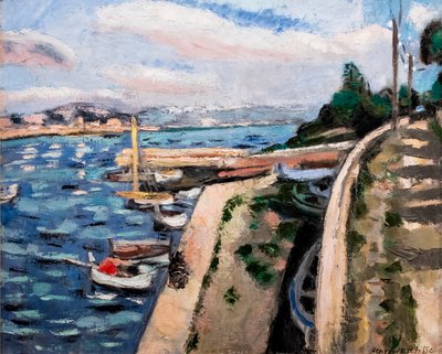 Limanda tekneler, yaklaşık 1926 (tuval üzerine yağlıboya) by Henri Matisse
