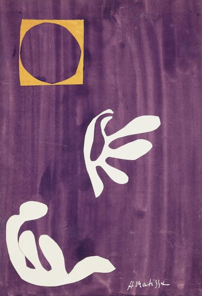 Kompozisyon (Tahiti Armonisi); Kompozisyon (Harmonie Tahitienne) by Henri Matisse