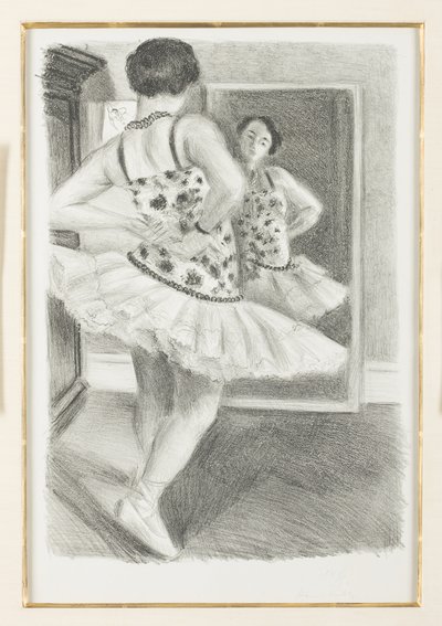 Aynada Yansıyan Dansçı by Henri Matisse
