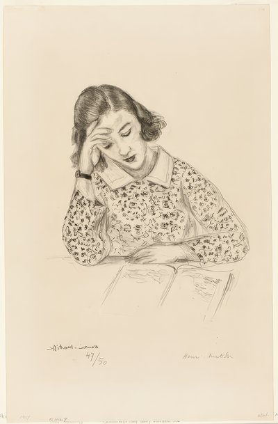 Okuyan Kız by Henri Matisse
