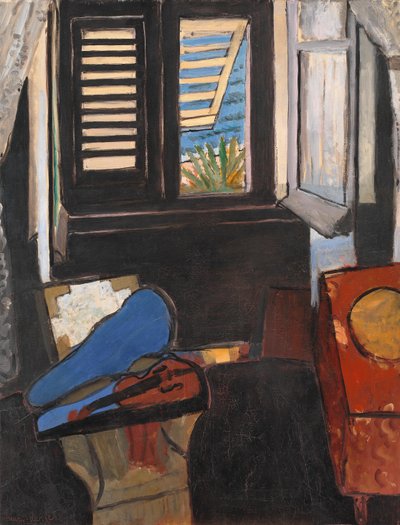 Keman ile İç Mekan by Henri Matisse