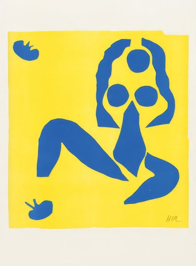 Sekiz renkli litografiden oluşan konvolüt by Henri Matisse
