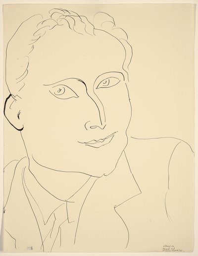 Louis Aragon by Henri Matisse