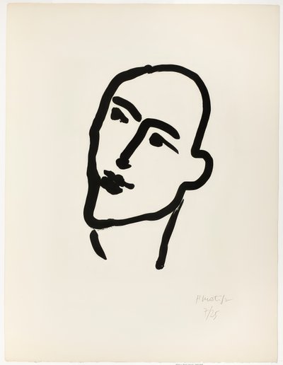 Nadia. Maske by Henri Matisse