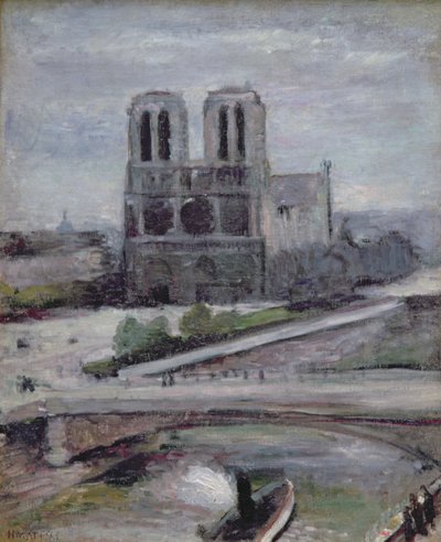 Notre Dame (tuval üzerine yağlıboya) by Henri Matisse