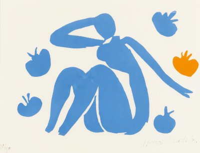 Portakallı çıplak by Henri Matisse