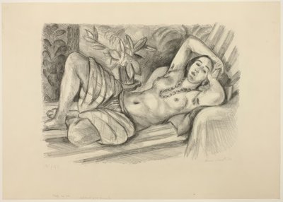 Manolya ile Odalisque by Henri Matisse