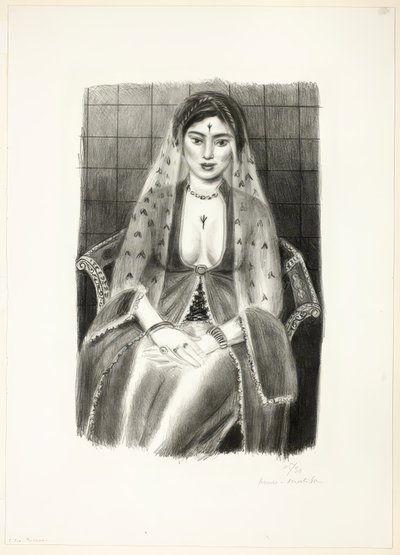 İranlı Kadın by Henri Matisse