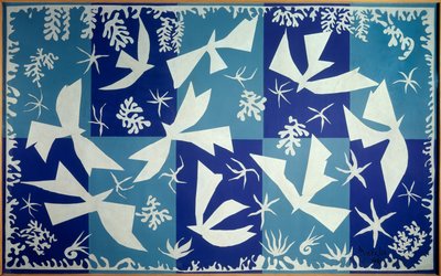 Polinezya, gökyüzü 1946 (çizim, kolaj) by Henri Matisse