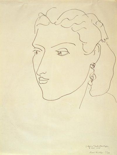 Bir Kadın Portresi by Henri Matisse