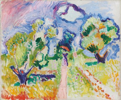 Promenade des oliviers by Henri Matisse