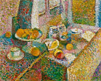 Natürmort (Büfe ve Masa) by Henri Matisse