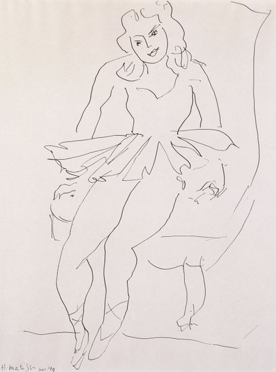 Dansçı by Henri Matisse