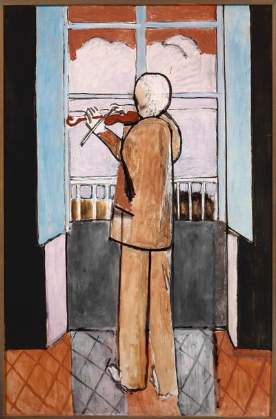 Penceredeki Kemancı by Henri Matisse