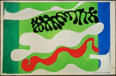Lagün, "Caz" serisinden (litografi) by Henri Matisse