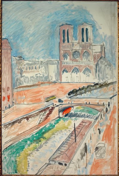 Notre-Dame manzarası by Henri Matisse