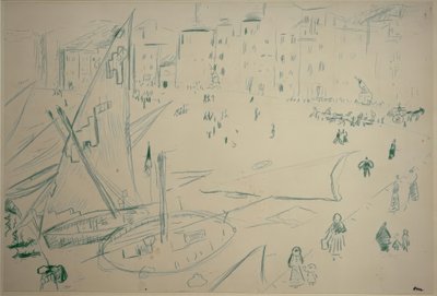 Liman görünümü by Henri Matisse