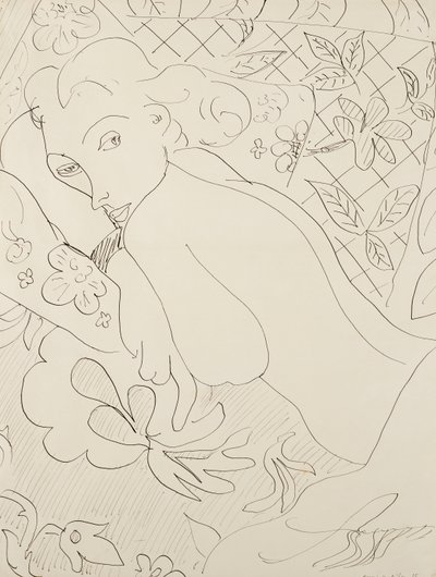 Yalan Söyleyen Kadın by Henri Matisse