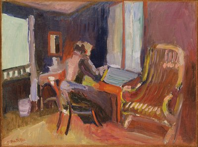 İç mekanda kadın by Henri Matisse