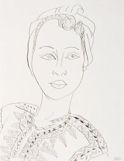 Türbanlı Kadın by Henri Matisse