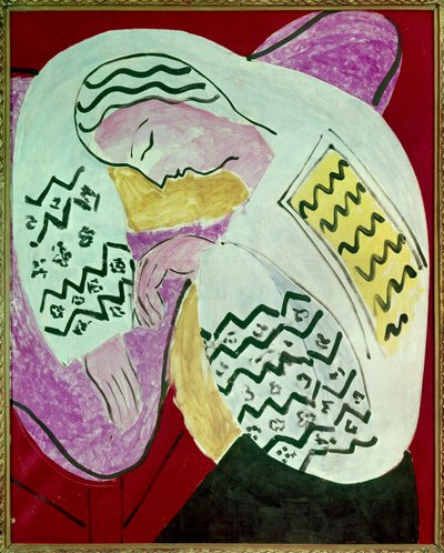 le reve 1940 (resim) by Henri Matisse