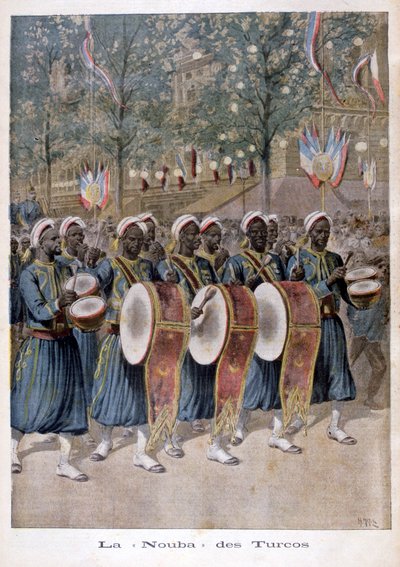 Cezayirli Türklerin bir alayı, 1896 by Henri Meyer