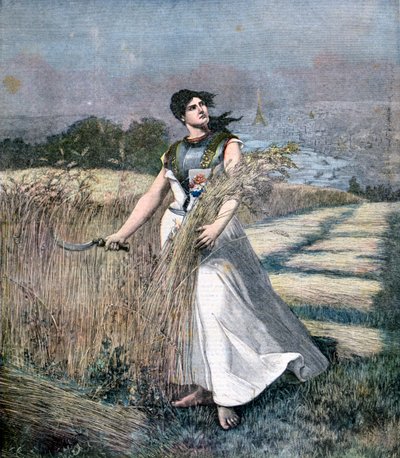 Fransa Alegorisi, 1891 by Henri Meyer