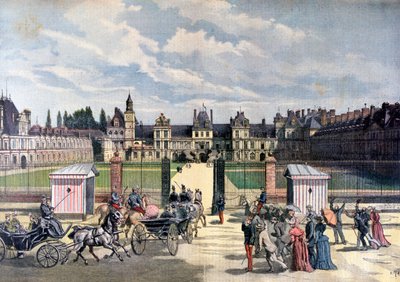 Cumhuriyet başkanı Château de Fontainebleau