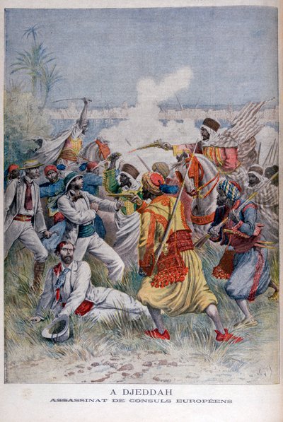 Avrupa konsoloslarının suikastı, Cidde, 1895 by Henri Meyer