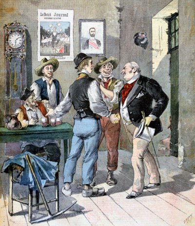 seçimden önce, 1893 by Henri Meyer