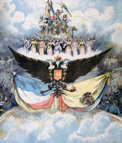 Fransız-Rus İkili İttifakı onuruna Paris
