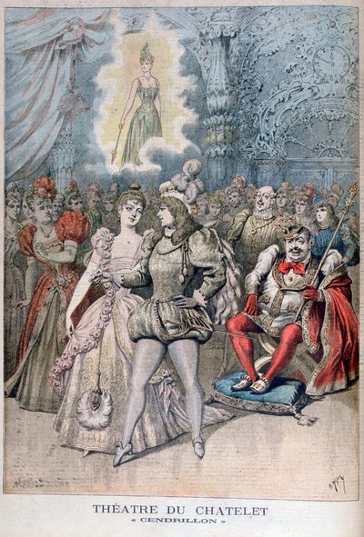 Cinderella Cinderella, Theatre du Châtelet, Paris, 1895 by Henri Meyer